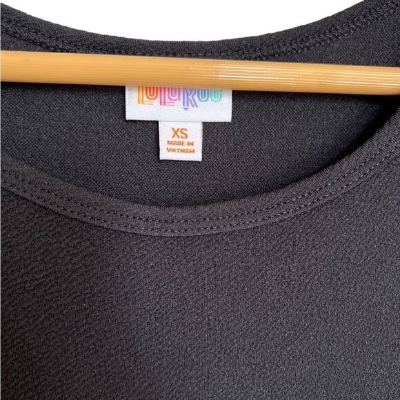 LuLaRoe Black & White Clipper Ship Georgia Dress Size XS NWT - Picture 3 of 6